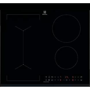 Индукционная варочная поверхность Electrolux LIV63431BK, 4 конфорки, с зоной расширения, стеклокерамика, 7350 Вт