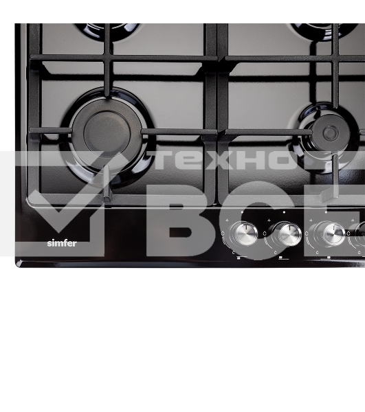 Газовая варочная панель Simfer H60V40B423