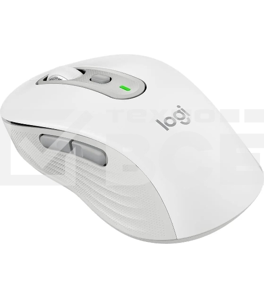 Мышь беспроводная Logitech M750 белый, 4000 dpi, радиоканал, Bluetooth, USB, кнопки - 5