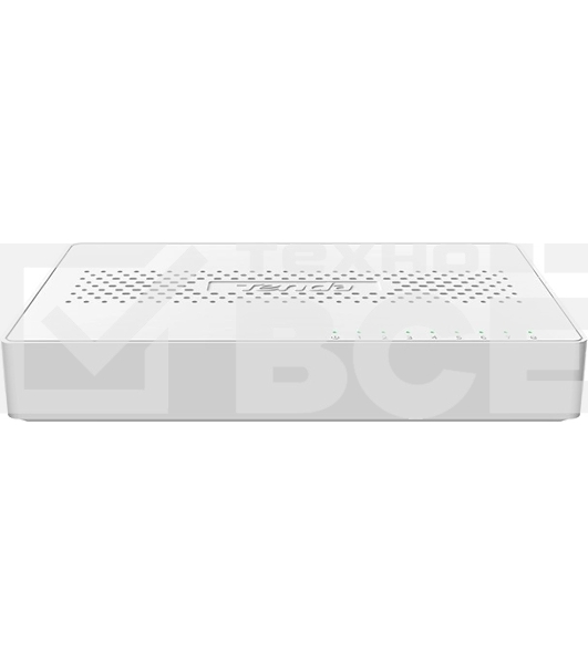 Коммутатор неуправляемый Tenda SM108, 8 портов, 8x2,5Гбит/с, настольный, пластиковый корпус