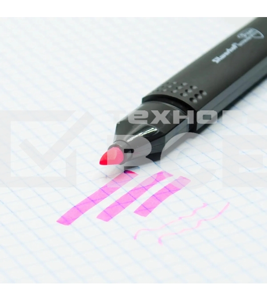 Текстовыделитель Silwerhof Prime 108031-08 скошенный пиш. наконечник 1-4мм розовый коробка