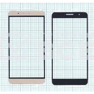 Стекло для Huawei ShotX / Honor 7i золотое