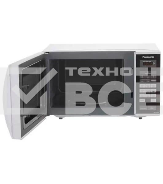 Микроволновая печь Panasonic NN-ST342WZPE белый, 25 л, 800 Вт, переключатели - сенсор