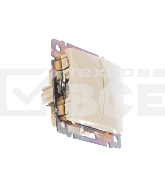 Электроустановочные изделия Legrand Legrand 774305 Выключатель Valena двухклавишный 10 AX(слоновая кость)