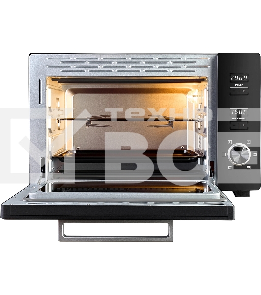 Мини-печь Hyundai MIO-HY100 38л. 1800Вт черный