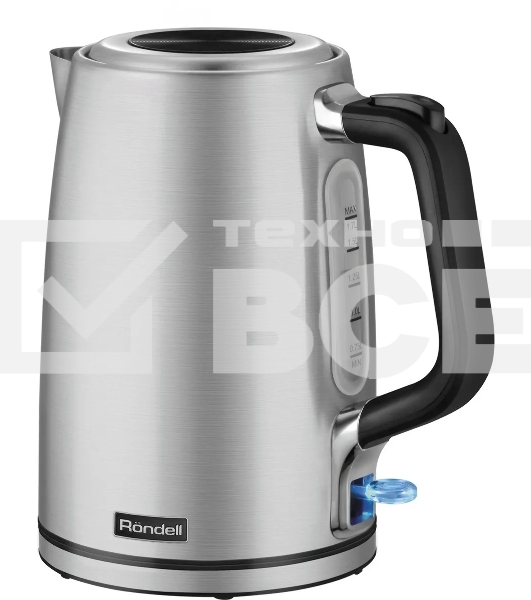 Чайник электрический Rondell RDE-1006 (MC) 1,7 л, 2200 Вт, стальной