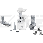 Мясорубка Bosch MFW2517W 1500 Вт, 1.7 кг/мин, белый, фото 1
