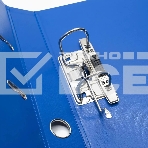 Папка-регистратор Silwerhof 2022105 A4 50мм, двусторонний ПВХ, синий, металлическая окантовка, сборная (упаковка: 2шт), фото3