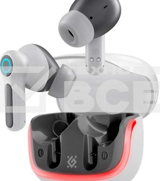 Беспроводная гарнитура Defender CyberDots 290 белый