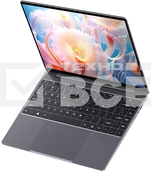 Ноутбук CHUWI CoreBook X 14'(2160x1440 IPS)/Intel Core i3 1220P(1.5Ghz)/16384Mb/512SSDGb/noDVD/Int:Intel UHD Graphics/Cam/BT/WiFi/46WHr/war 1y/1.5kg/Grey/Win11Home + мышь