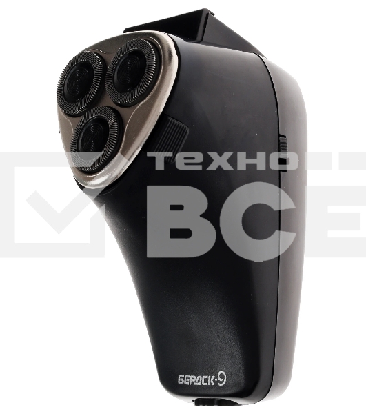 Электробритва Бердск 9 черный/стальной