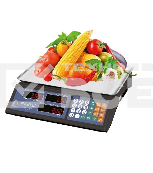 Весы торговые электронные KELLI KL-1501 до 35 кг
