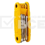 Набор шестигранных ключей Deli DL230308 Материал: CR-V. Спецификация: 1,5,2,2,5,3,4,5,6,8мм., фото3