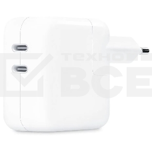 Сетевое зарядное устройство Apple 35W Dual USB-C Power Adapter