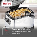 Фритюрница Tefal FF220015 1000Вт серебристый/черный, фото8