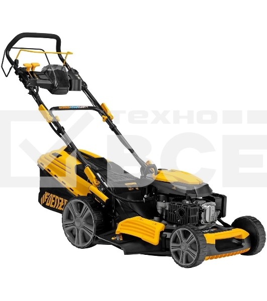 Газонокосилка бензиновая Denzel GLD-520SP-VE, 196 см3,шир 52 см,привод,вариатор,эл.старт, 60 л