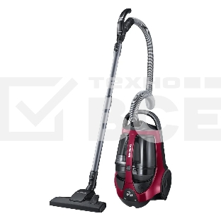 Пылесос Samsung VCC885HH3P красный, 430/2200 Вт, уборка сухая, пылесборник контейнер 2 л
