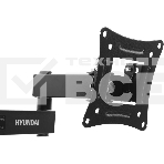 Кронштейн для телевизора Hyundai GL-N1 черный 10'-27' макс.15кг настенный поворотно-выдвижной и наклонный, фото10