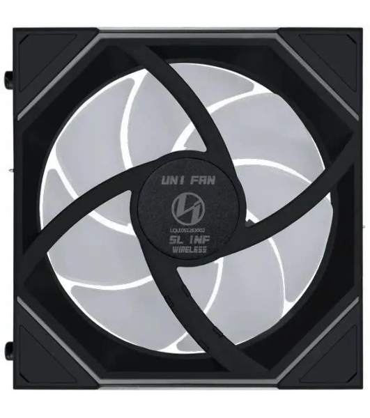 Вентилятор для корпуса Lian-Li Uni Fan SL-INF Wireless 120 ARGB 120х122.1x28 черный 4-pin 29.2дБ (G99.12SLIN1W1B.R0) Ret