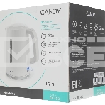 Чайник электрический Candy QA00A1M00RU 1.7л. 2200Вт белый корпус: пластик (CK-100), фото6