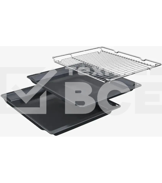 Встраиваемый духовой шкаф электрический Bosch HBG7764B1 черный