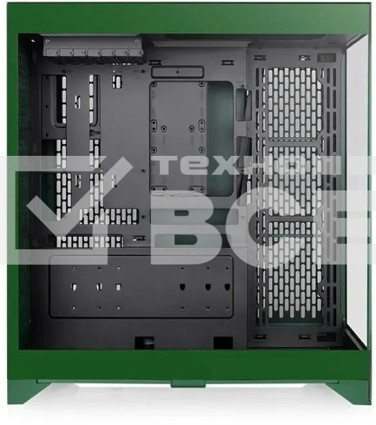 Компьютерный корпус Thermaltake CTE E660MX зеленый без БП E-ATX 13x120мм 11x140мм 2xUSB 3.0 audio bott PSU