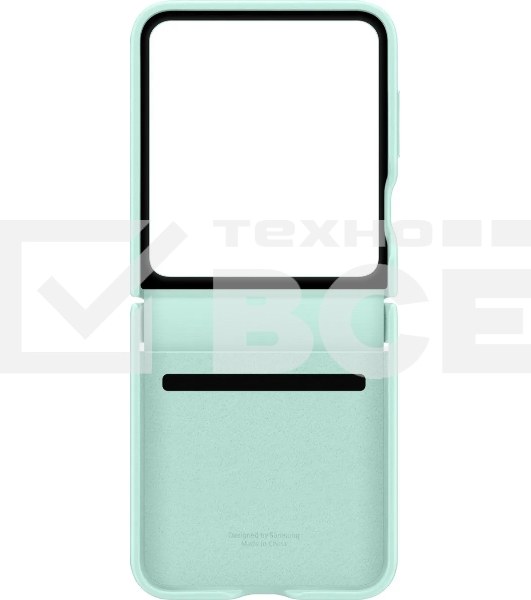 Чехол (клип-кейс) Samsung для Samsung Galaxy Z Flip6 Kindsuit Case Flip 6 (F741) мятный (EF-VF741PMEGRU)