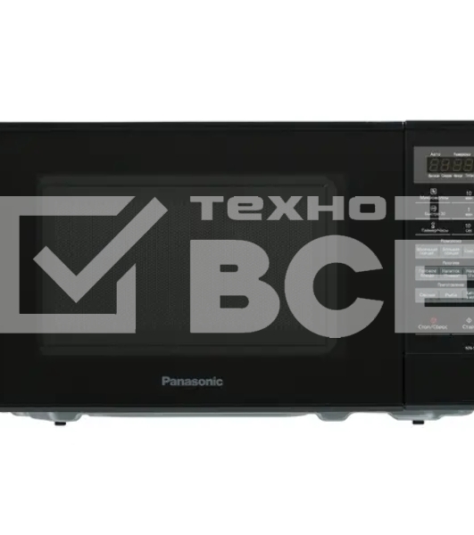 Микроволновая печь Panasonic NNST25HBZPE черный, 20 л, 800 Вт, переключатели - сенсор