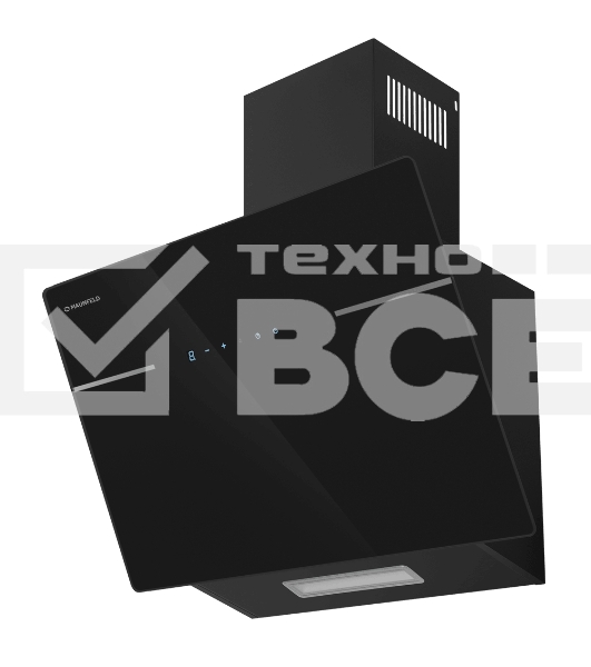 Кухонная вытяжка Maunfeld Astro 50 черное стекло