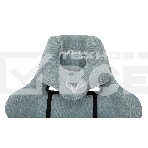 Кресло игровое Бюрократ VIKING KNIGHT LT28 FABRIC серо-голубой крестовина металл/пластик, фото44