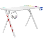 Стол игровой Defender FOTON RGb белый, фото 1