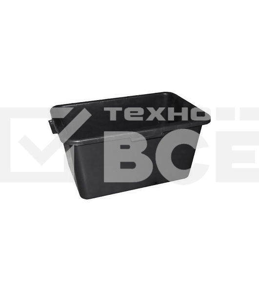 Таз строительный прямоугольный Rexant пластмассовый 60л 89-0288