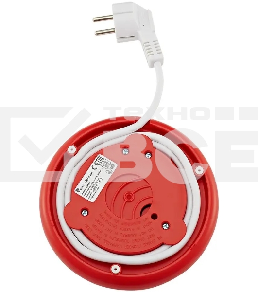 Чайник электрический Kitfort КТ-6791 1.7л. 2200Вт красный/серебристый корпус: металл/пластик