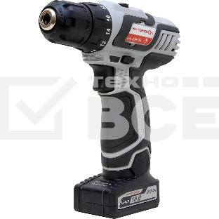 Дрель-шуруповерт аккумуляторная ИНТЕРСКОЛ ДА-18ЭР, Аккумуляторная, 18В, 2 АКБ