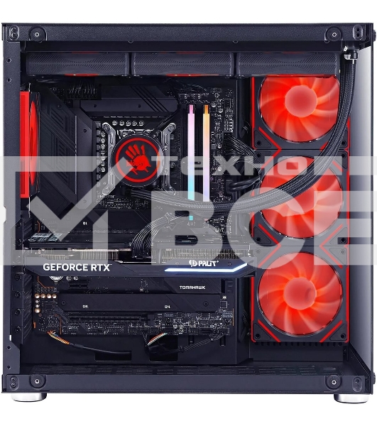 Компьютер Bloody BD-PC CZ79C3 MT i7 14700KF (3.4) 64Gb SSD 1Tb RTX 5070Ti 16Gb Win 11H 64 2.5xGbitEth 850W черный (RUS) (2129080)