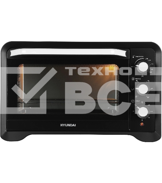 Мини-печь Hyundai MIO-HY094 35л. 1600Вт черный