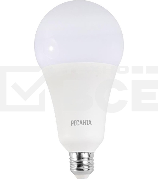 Лампа светодиодная Ресанта LL-R-A95-25W-230-4K-E27 груша