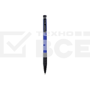 Ручка шариковая автоматическая Deli 6546blue ассорти, d=0.7мм, синие чернила, резиновая манжета