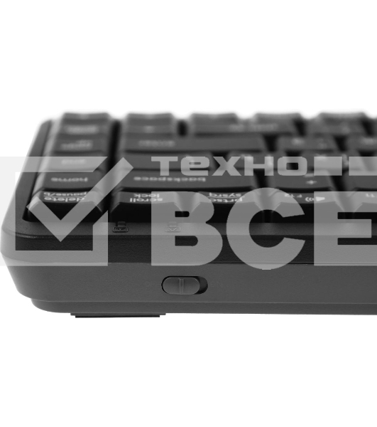 Клавиатура беспроводная A4Tech Fstyler FBK11, USB, Bluetooth/Радиоканал, черный/серый