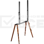 Подставка для телевизора Cactus CS-ST3644BKWN черный/орех, 43'-65' макс. 40 кг, напольный, фото6