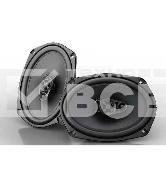 Колонки автомобильные Prology CX-693 200Вт 90дБ 4Ом 15x23см (6x9дюйм) (ком.:2кол.) коаксиальные трехполосные