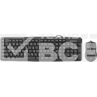 Комплект клавиатура+мышь Defender Dakota C-270 проводной, USB, 1000 DPI, чёрный