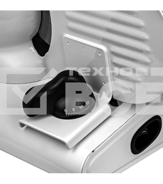 Ломтерезка Kitfort КТ-6269 150Вт (нарезка до 15мм) серебристый/черный