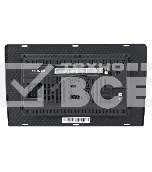 Автомагнитола INCAR ARN-7710-4, 2 DIN, 10', Android 13, Bluetooth, USB Type-A, GPS, 4G, CarPlay