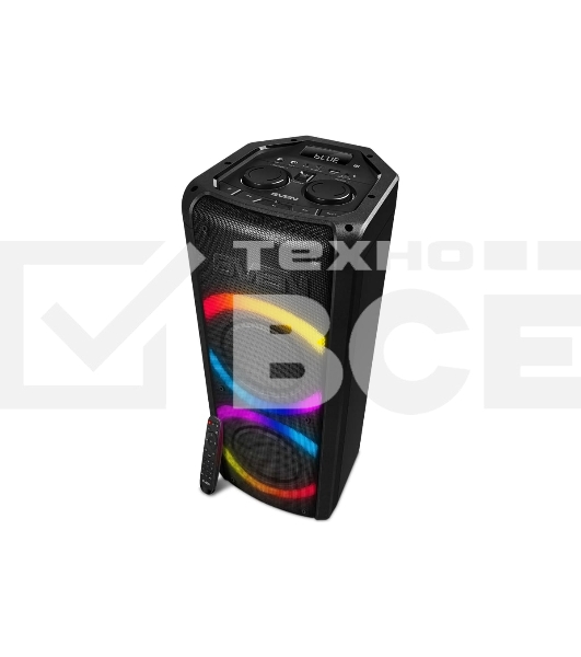 Портативная акустика Sven АС PS-710 черный 100 Вт Bluetooth