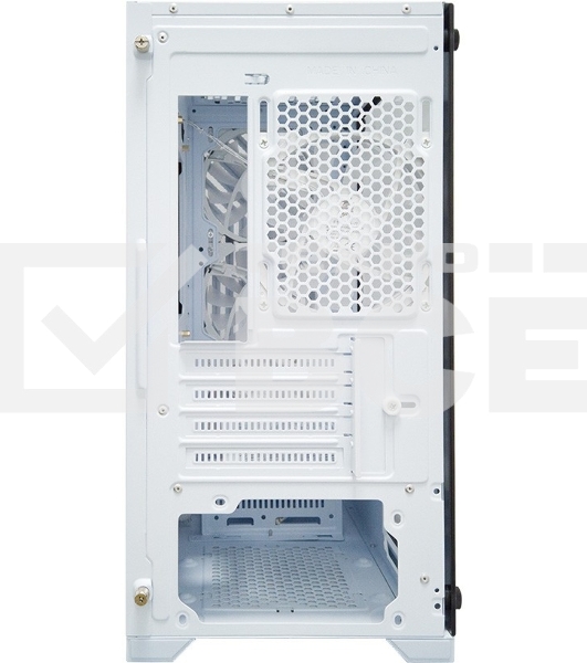 Компьютерный корпус 1STPLAYER TRILOBITE T5 White / mATX, TG / 4x120mm LED fans inc. / T5-WH-4F1-W