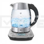 Чайник BQ KT1703G черный/стальной, Мощность: 2200 Вт, Oбъем: 1.7 л, фото2