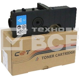 Картридж лазерный CET PK208) TK-5220C (CET141134) Cyan (18 г, 1200 стр.) для KYOCERA ECOSYS P5021cdn/M5521cdn