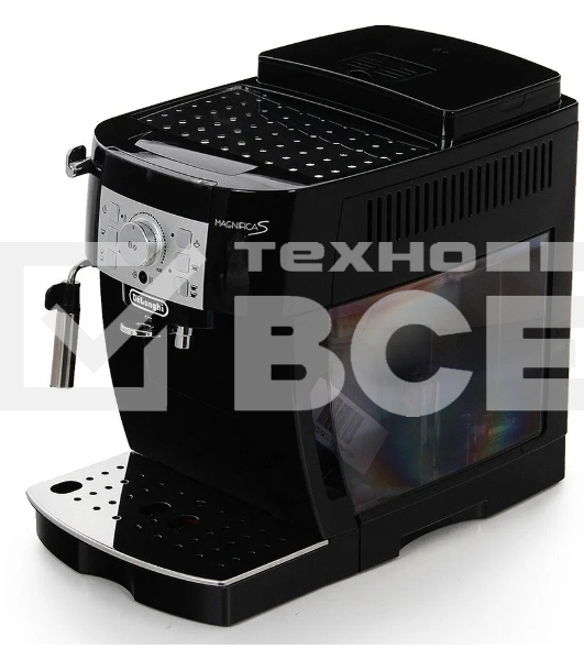 Кофемашина автоматическая DeLonghi ECAM 22.114B черный, исп. кофе - молотый/зерновой, 1.8 л, 1450 Вт, 15 бар