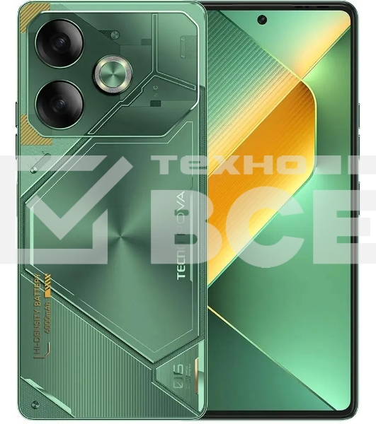 Смартфон Tecno POVA 6 LI7, 12/256Gb, зеленый